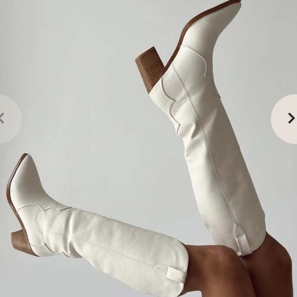 billini novena ivory white western rancher festival cowboy boots size